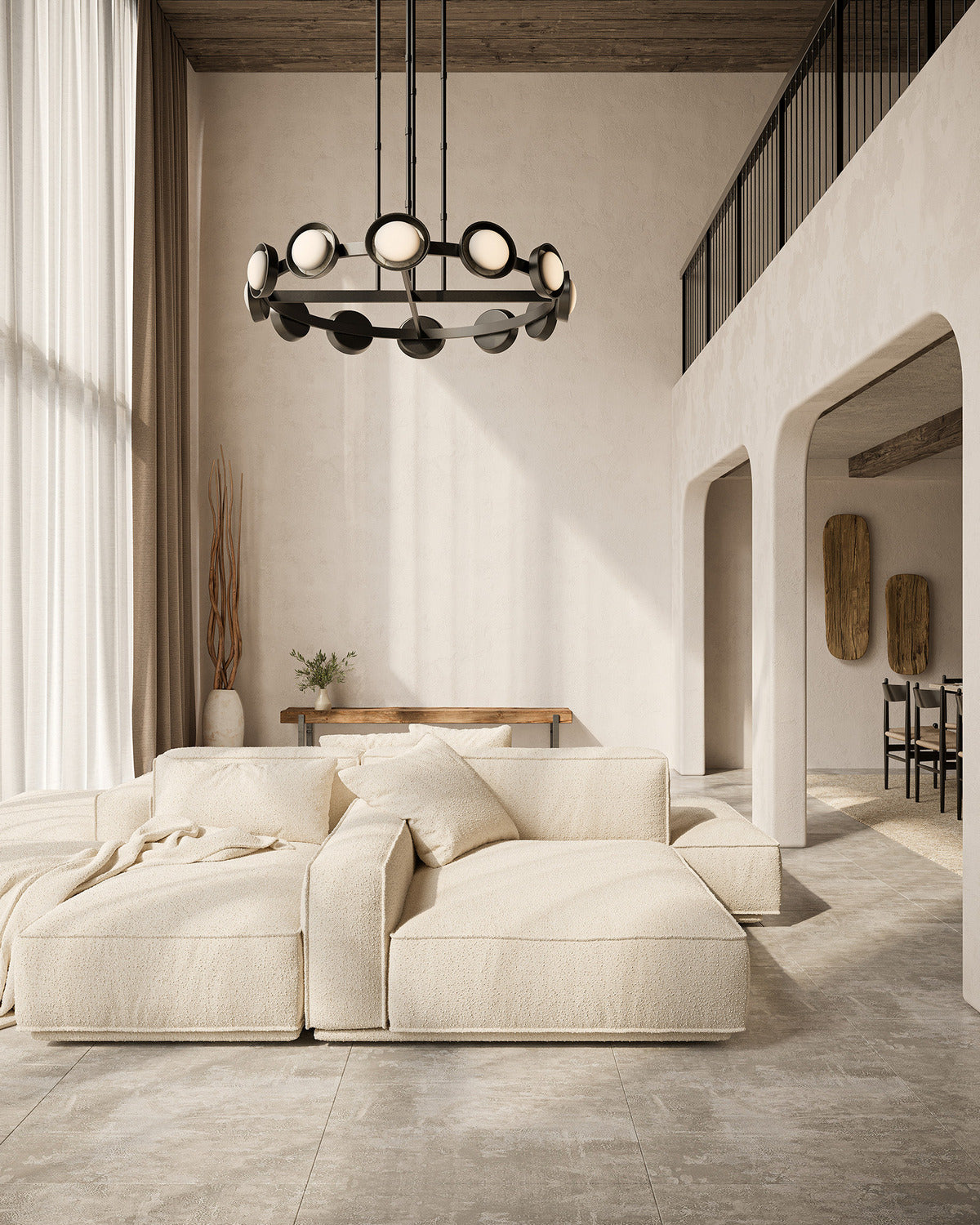 Alora - CH320050UB-UNV - LED Chandelier - Alonso - Urban Bronze