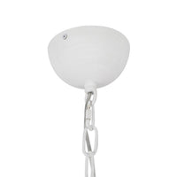Alora - CH558427AWOP - Four Light Chandelier - Effie - Antique White/Opal Glass