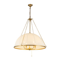 Alora - CH661433BG - Four Light Chandelier - Crosby - Brushed Gold