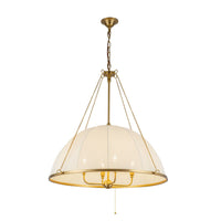 Alora - CH661433BG - Four Light Chandelier - Crosby - Brushed Gold