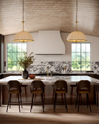 Alora - CH661433BG - Four Light Chandelier - Crosby - Brushed Gold