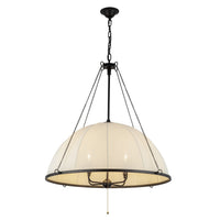 Alora - CH661433MB - Four Light Chandelier - Crosby - Matte Black