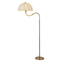 Alora - FL661068BG - One Light Floor Lamp - Crosby - Brushed Gold