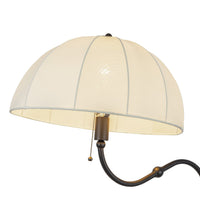 Alora - FL661068MB - One Light Floor Lamp - Crosby - Matte Black
