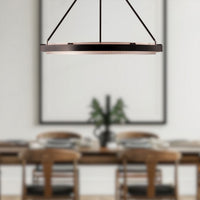 Alora - PD302732CBGS-UNV-010 - LED Pendant - Duo - Classic Black/Gold Shimmer