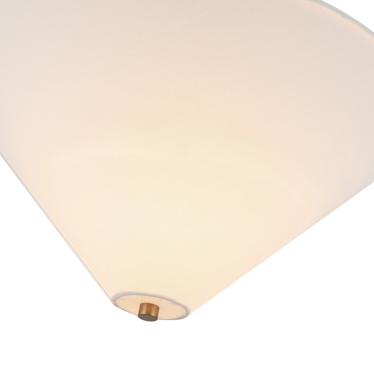 Alora - PD497016BGWL - One Light Pendant - Bridgette - Brushed Gold/White Linen