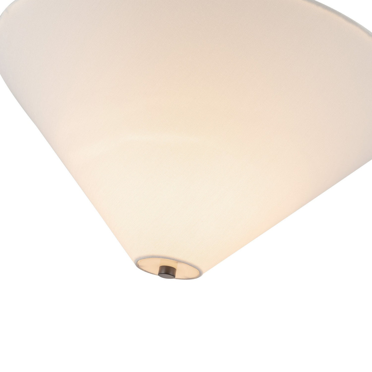 Alora - PD497016MBWL - One Light Pendant - Bridgette - Matte Black/White Linen