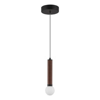 Alora - PD612109MBOP-UNV - LED Pendant - Arden - Matte Black/Opal Glass