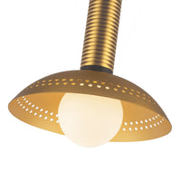 Alora - PD616109BGOP-UNV - LED Pendant - Arden - Brushed Gold/Opal Glass