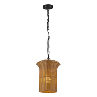 Alora - PD641011MB - One Light Pendant - Kai - Matte Black