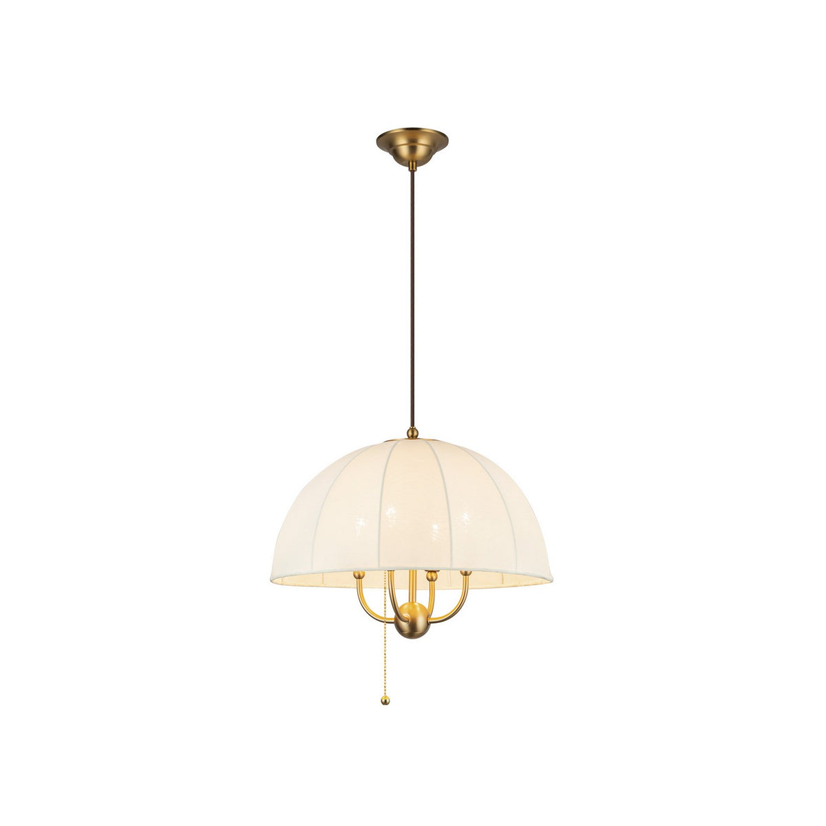 Alora - PD661418BG - Four Light Pendant - Crosby - Brushed Gold