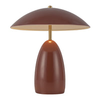 Alora - TL437012BGD - LED Table Lamp - Poppy - Burgundy