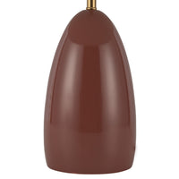 Alora - TL437012BGD - LED Table Lamp - Poppy - Burgundy
