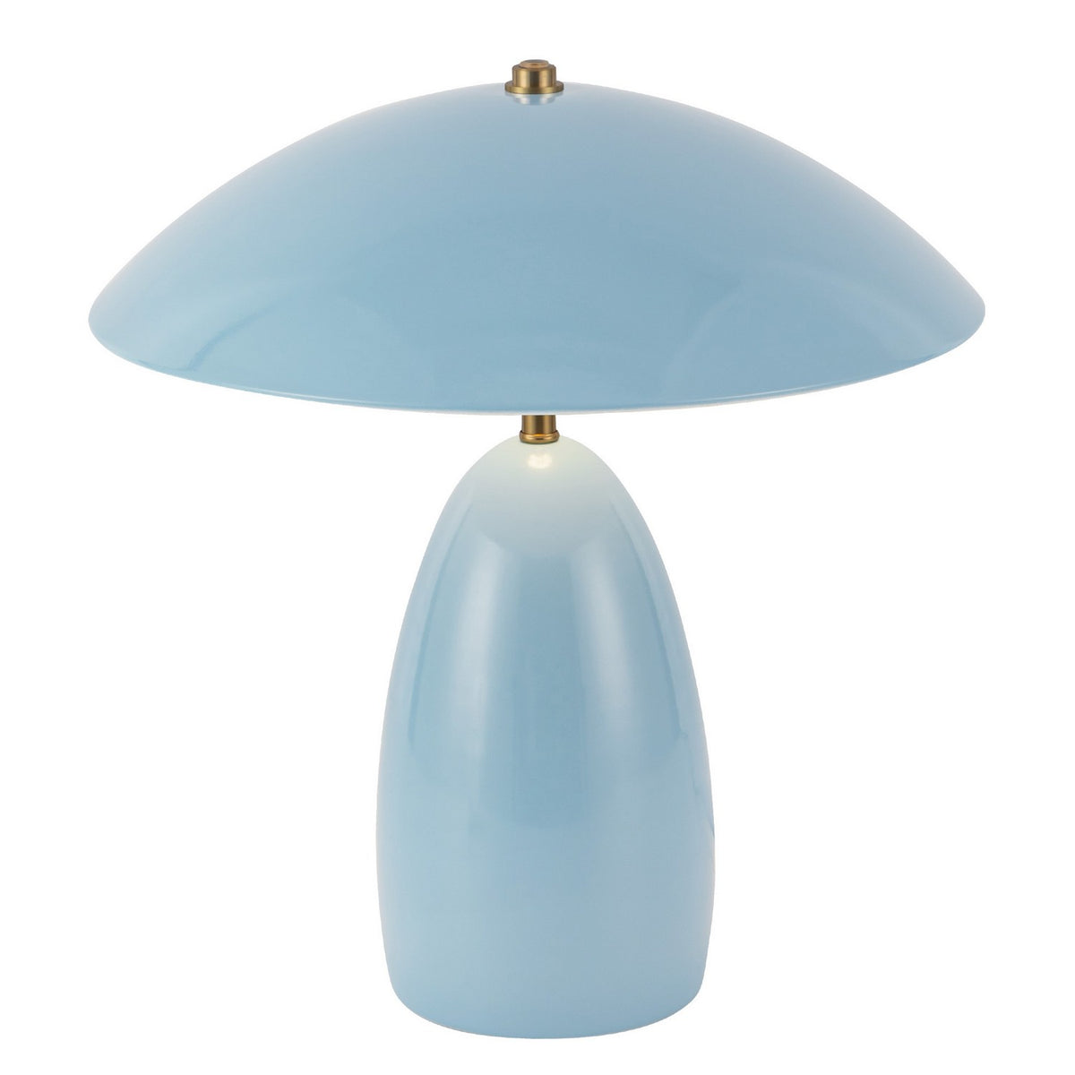 Alora - TL437012CER - LED Table Lamp - Poppy - Cerulean