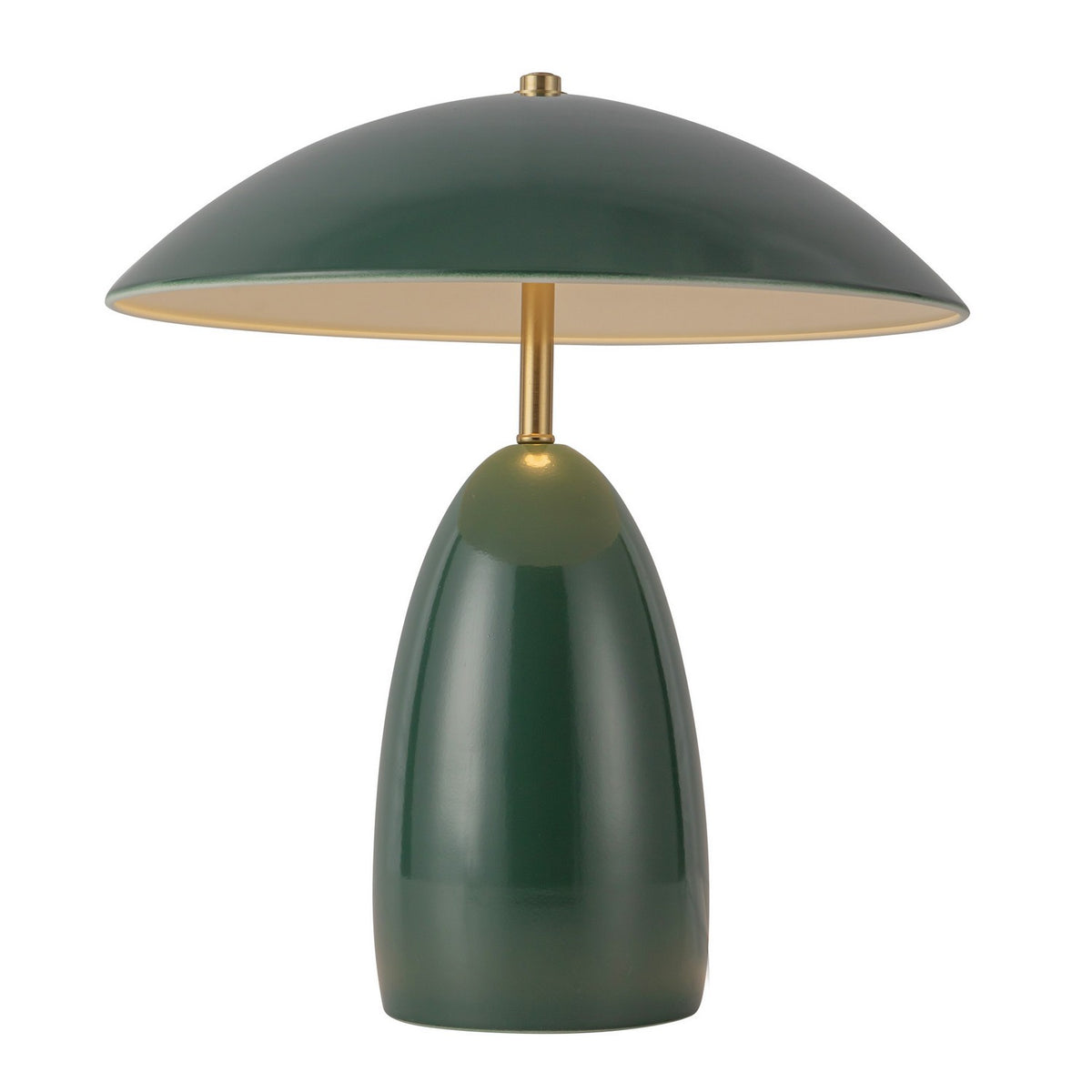Alora - TL437012PGN - LED Table Lamp - Poppy - Pine Green