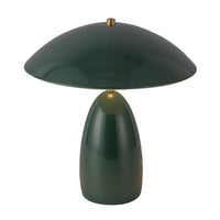 Alora - TL437012PGN - LED Table Lamp - Poppy - Pine Green