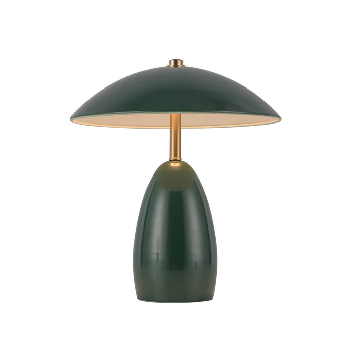 Alora - TL437409PGN - LED Table Lamp - Poppy - Pine Green