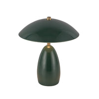 Alora - TL437409PGN - LED Table Lamp - Poppy - Pine Green