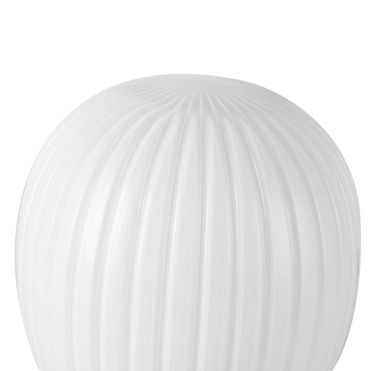 Alora - TL579107MBGR - One Light Table Lamp - Cherise - Matte Black/Glossy Ribbed Opal Glass