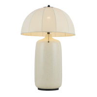 Alora - TL661018MB - One Light Table Lamp - Crosby - Matte Black