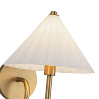 Alora - WV451808AGOP - One Light Vanity - Serena - Aged Gold/Opal Glass