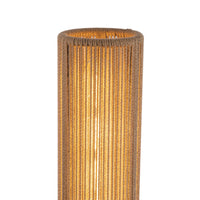 Alora - WV491223MBTJ - Two Light Vanity - Colby - Matte Black/Tan Jute