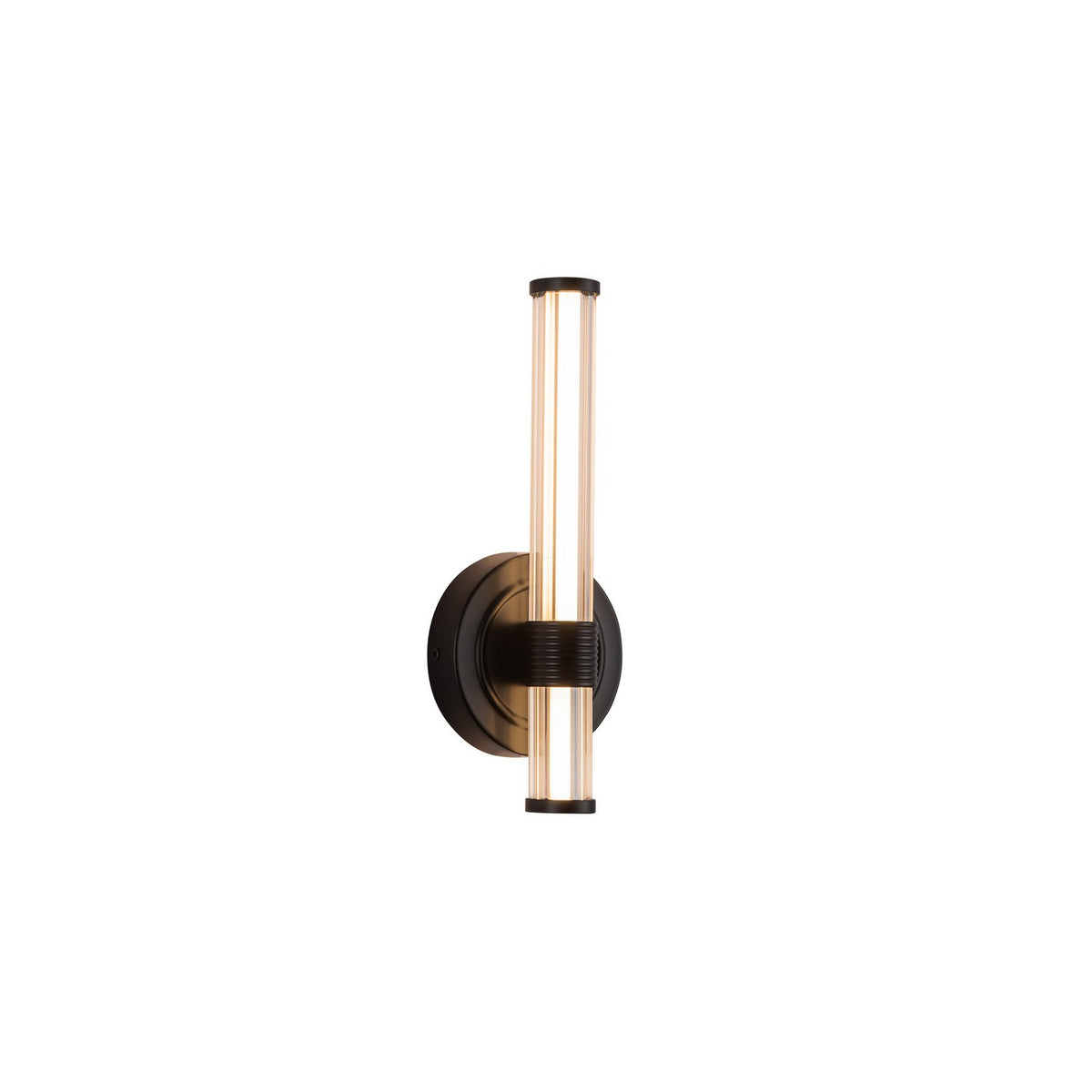 Alora - WV509012MB-UNV - LED Wall/Vanity - Elsie - Matte Black