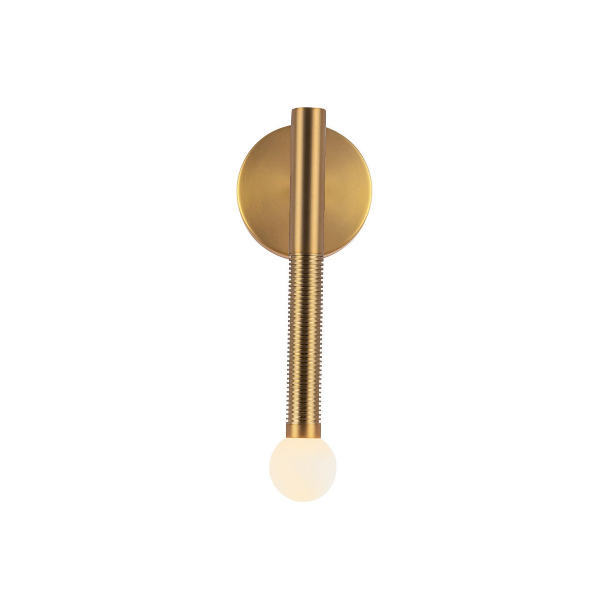 Alora - WV612114BGOP-UNV - LED Wall/Vanity - Arden - Brushed Gold/Opal Glass