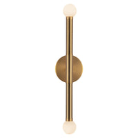 Alora - WV612223BGOP-UNV - LED Wall/Vanity - Arden - Brushed Gold/Opal Glass