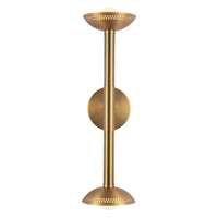 Alora - WV616223BGOP-UNV - LED Wall/Vanity - Arden - Brushed Gold/Opal Glass