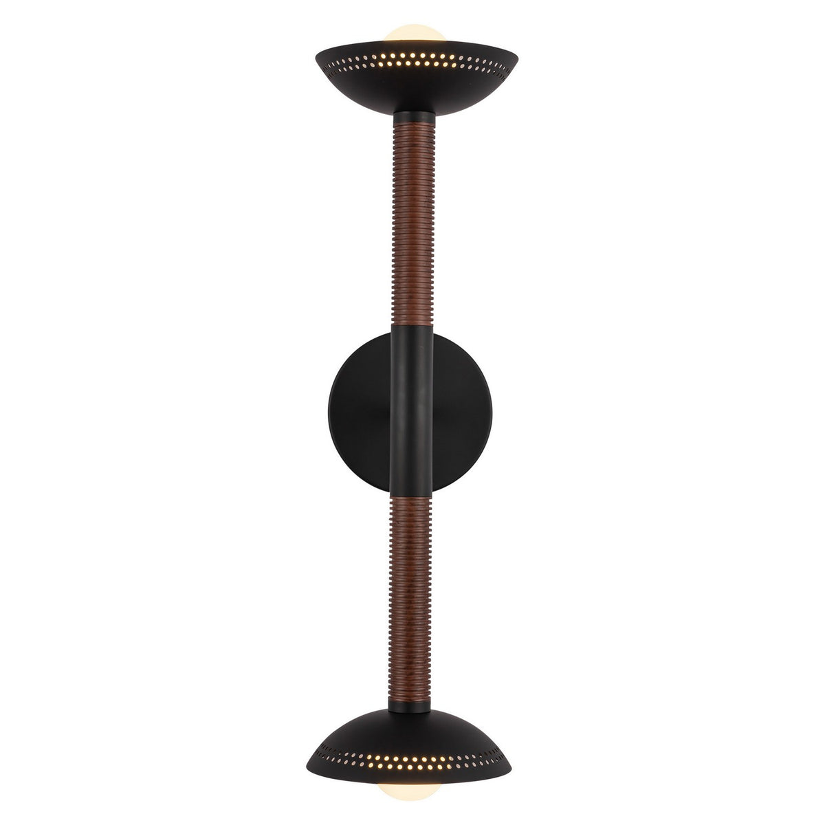 Alora - WV616223MBOP-UNV - LED Wall/Vanity - Arden - Matte Black/Opal Glass
