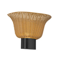 Alora - WV667014MB - One Light Vanity - Rancho - Matte Black