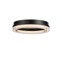 Artcraft - AC6833BK - LED Flush Mount - Ari - Black