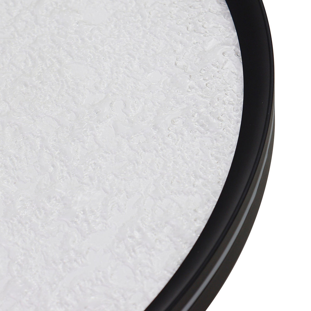Artcraft - AC6873BK - LED Flush Mount - Luna - Black