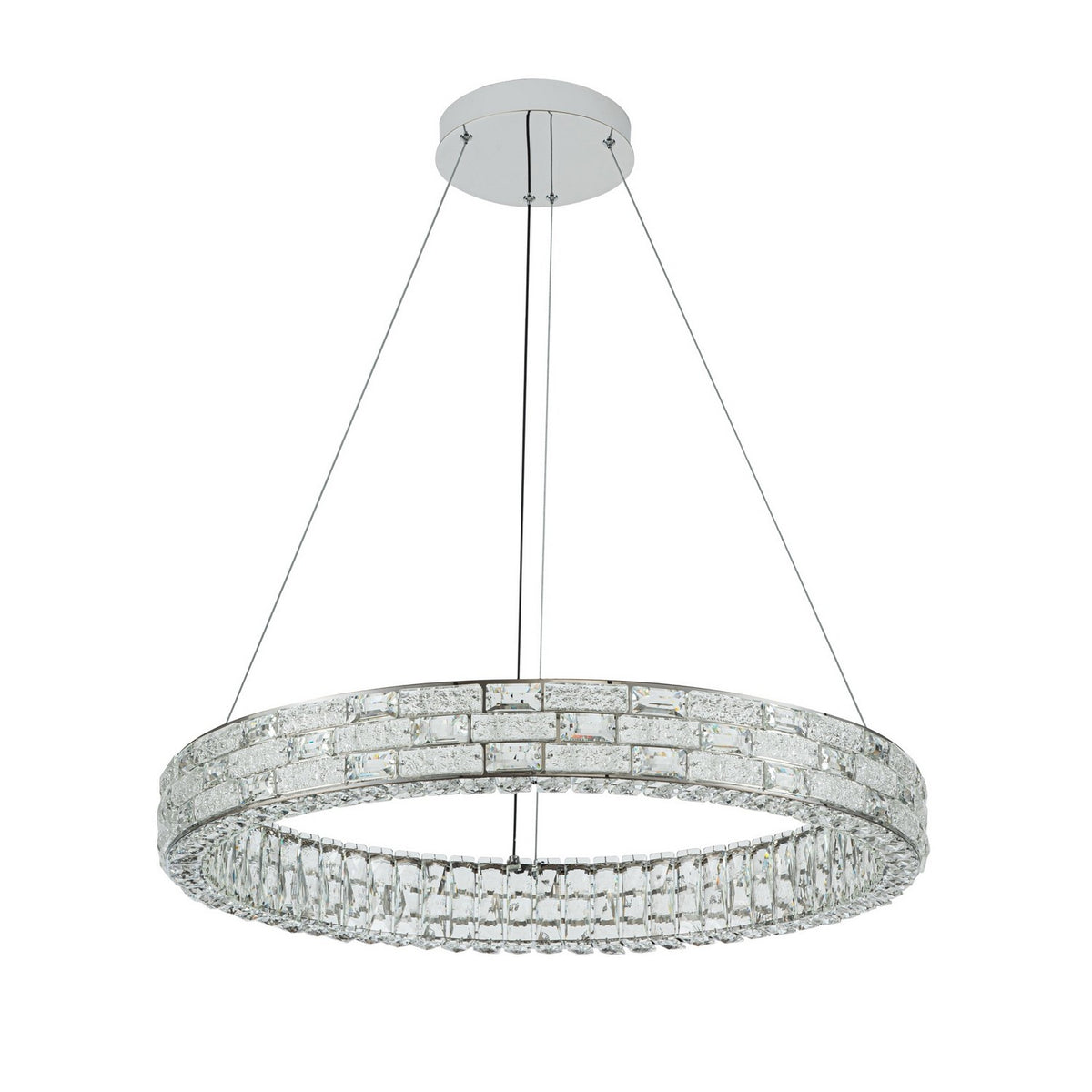 Artcraft - AC6922PN - LED Chandelier - Elegance - Chrome