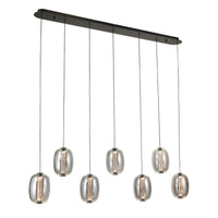Artcraft - AC6957SM - LED Island Pendant - Vega - Black