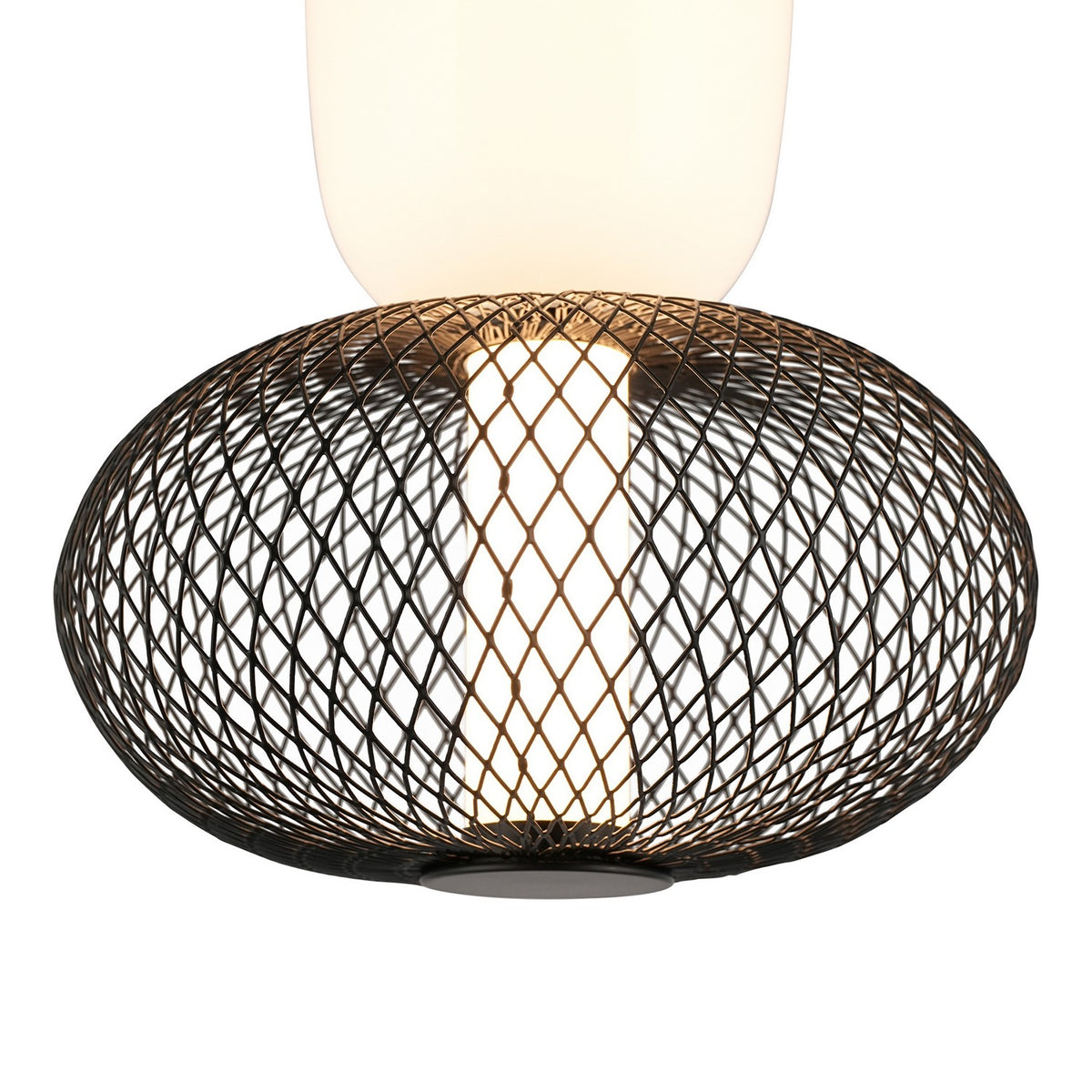 Artcraft - AC7461BK - LED Pendant - Ace - Black
