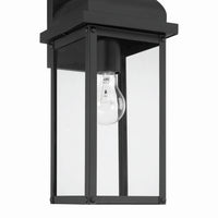 Artcraft - AC8181BK - One Light Outdoor Wall Sconce - Madrid - Black