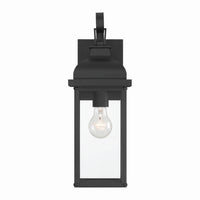 Artcraft - AC8181BK - One Light Outdoor Wall Sconce - Madrid - Black