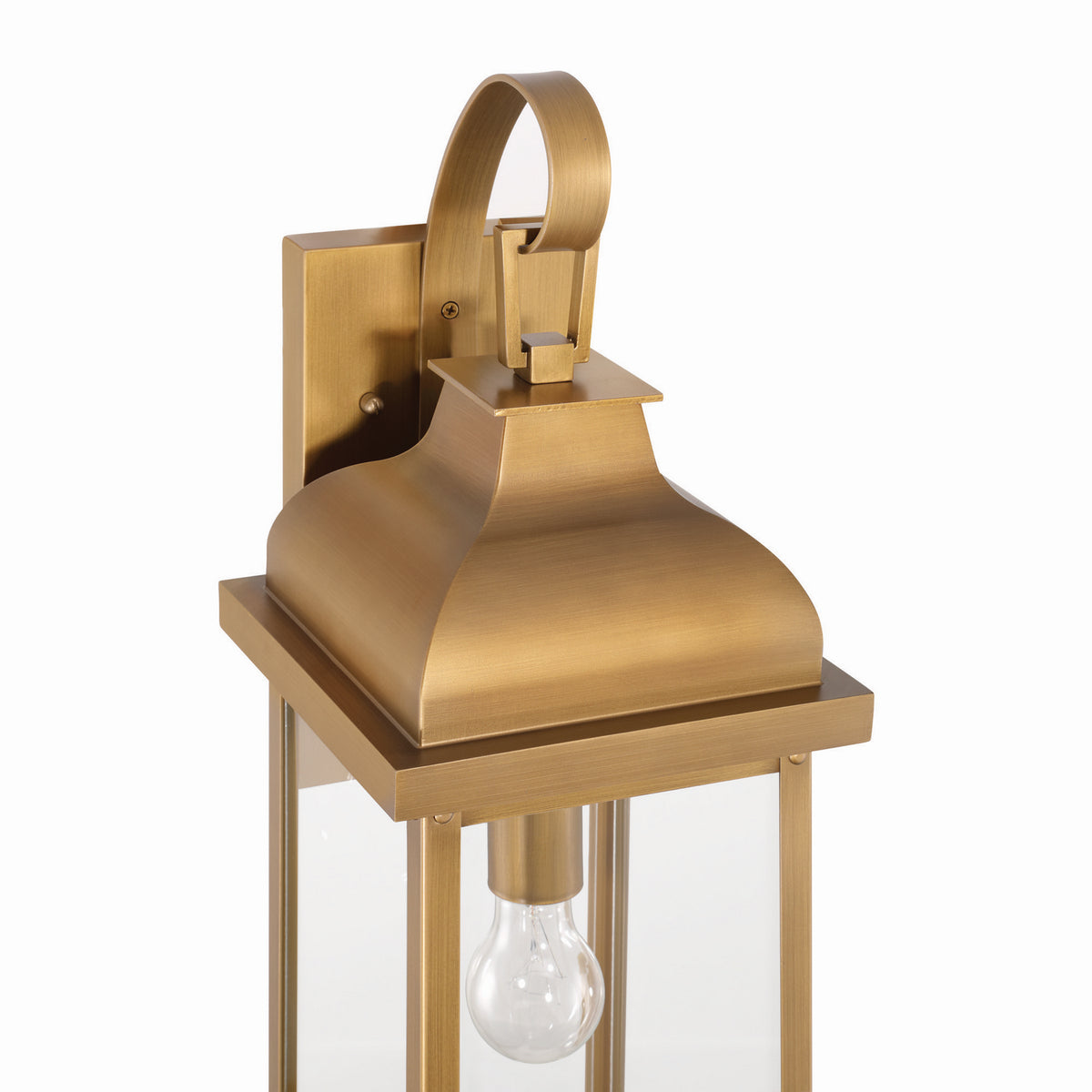 Artcraft - AC8181WB - One Light Outdoor Wall Sconce - Madrid - Weathered Brass