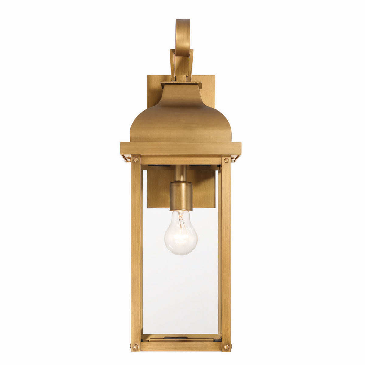 Artcraft - AC8181WB - One Light Outdoor Wall Sconce - Madrid - Weathered Brass