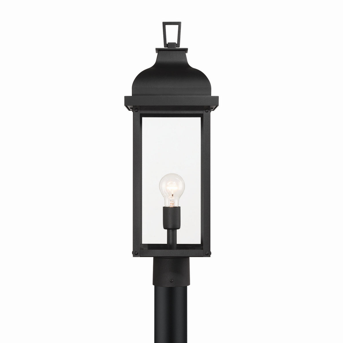 Artcraft - AC8183BK - One Light Outdoor Post Mount - Madrid - Black