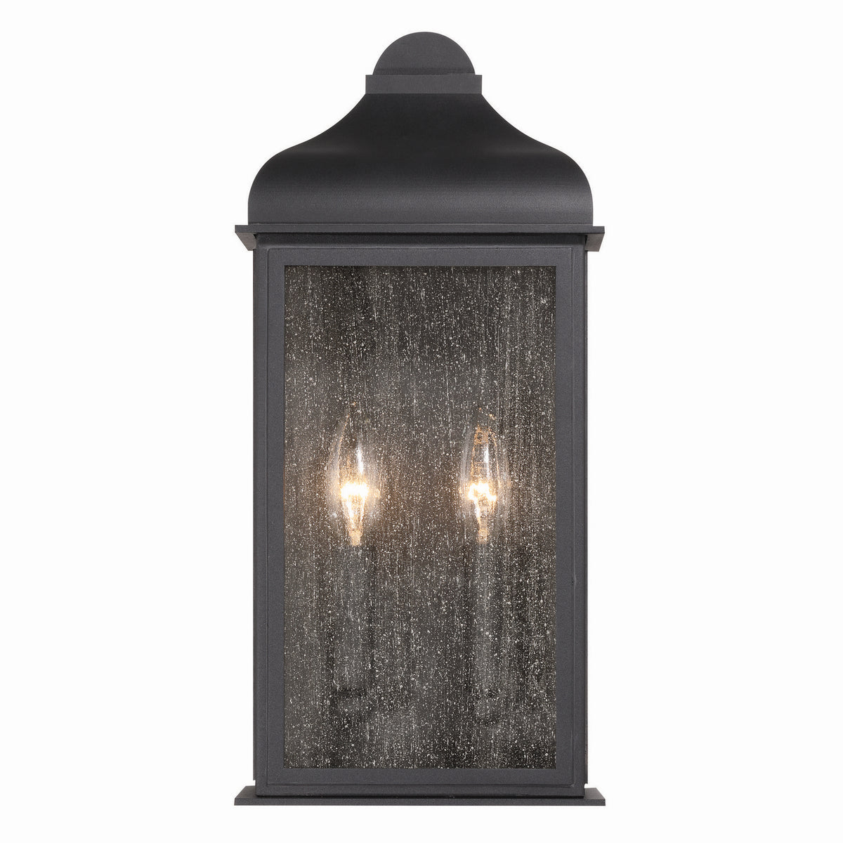 Artcraft - AC8186BK - Two Light Outdoor Wall Sconce - Madrid - Black