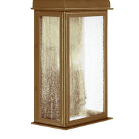 Artcraft - AC8186WB - Two Light Outdoor Wall Sconce - Madrid - Weathered Brass