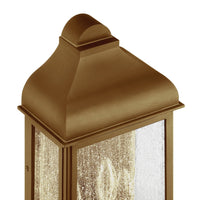 Artcraft - AC8187WB - Three Light Outdoor Wall Sconce - Madrid - Weathered Brass