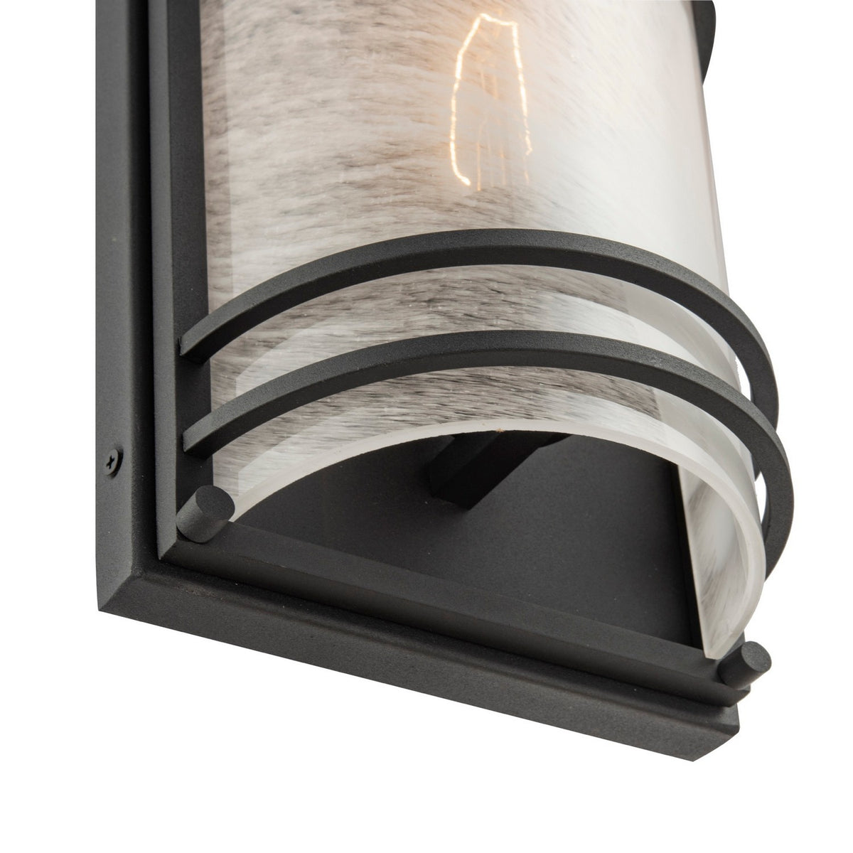 Artcraft - AC8727BK - One Light Outdoor Wall Sconce - Keswick - Black