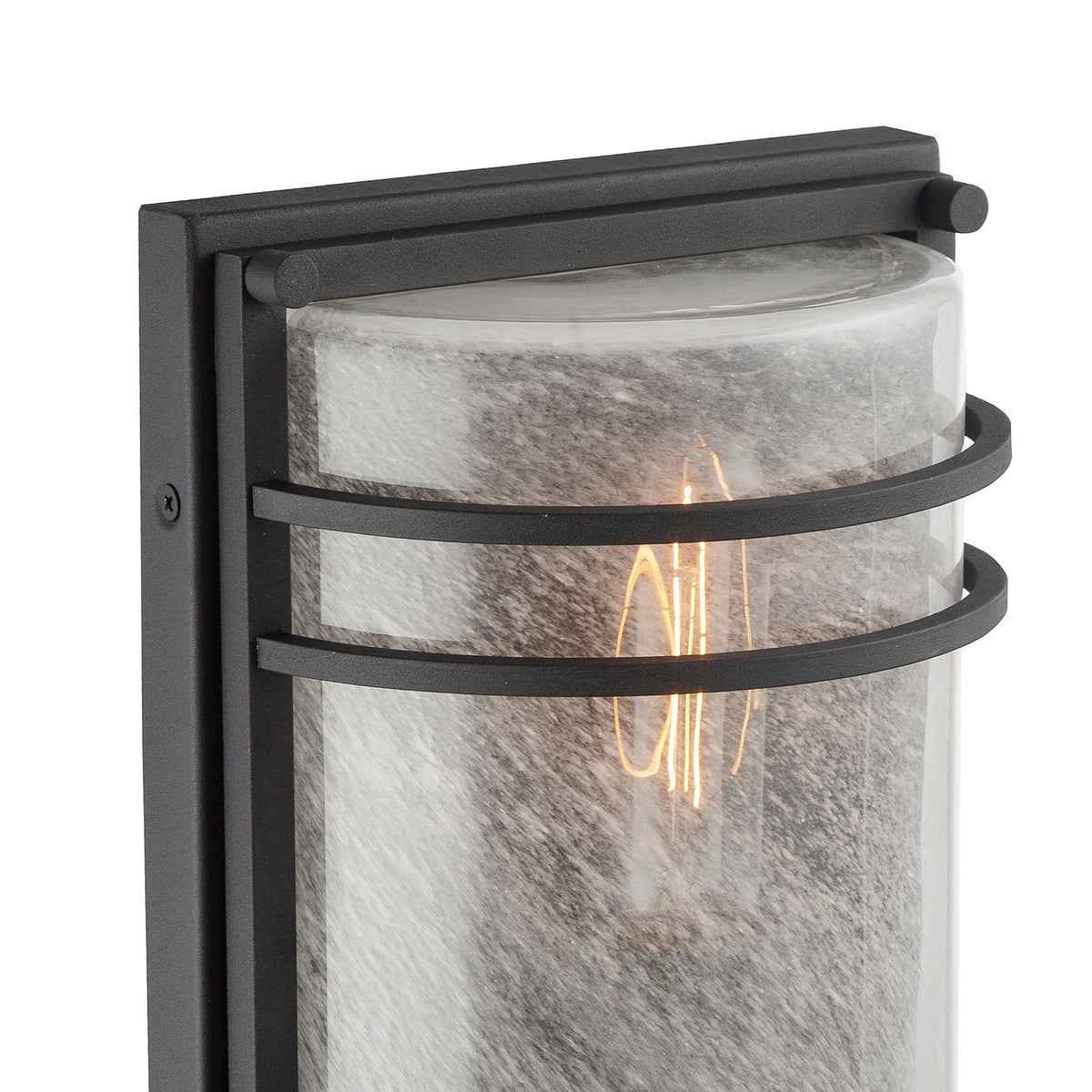 Artcraft - AC8727BK - One Light Outdoor Wall Sconce - Keswick - Black