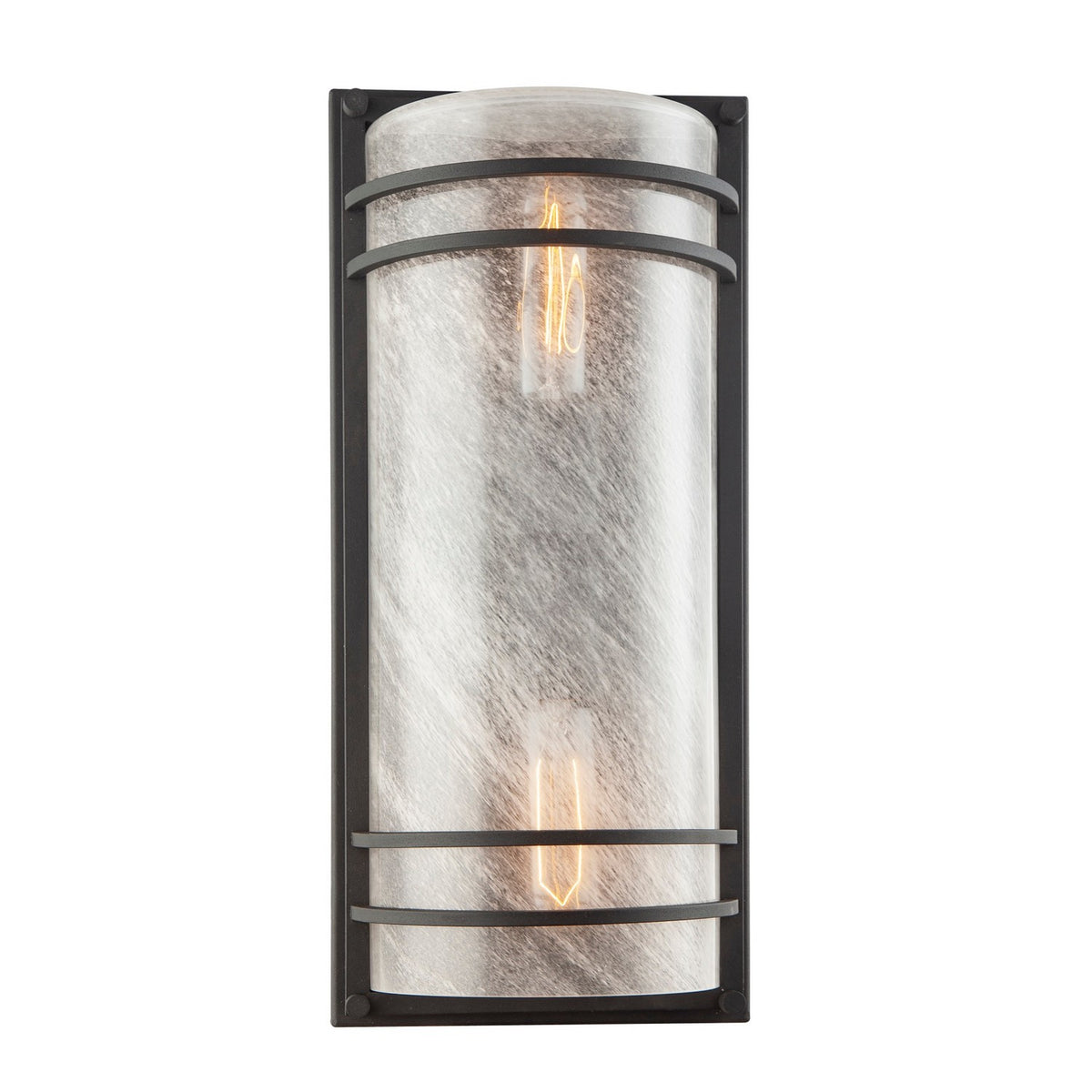 Artcraft - AC8730BK - Two Light Outdoor Wall Sconce - Keswick - Black
