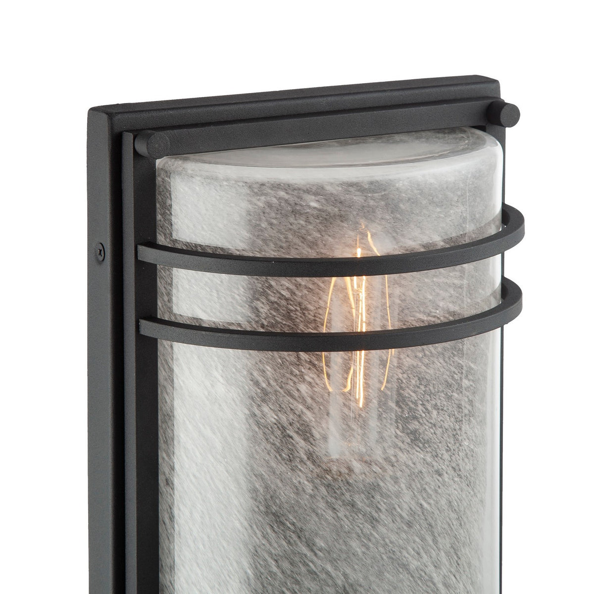 Artcraft - AC8730BK - Two Light Outdoor Wall Sconce - Keswick - Black