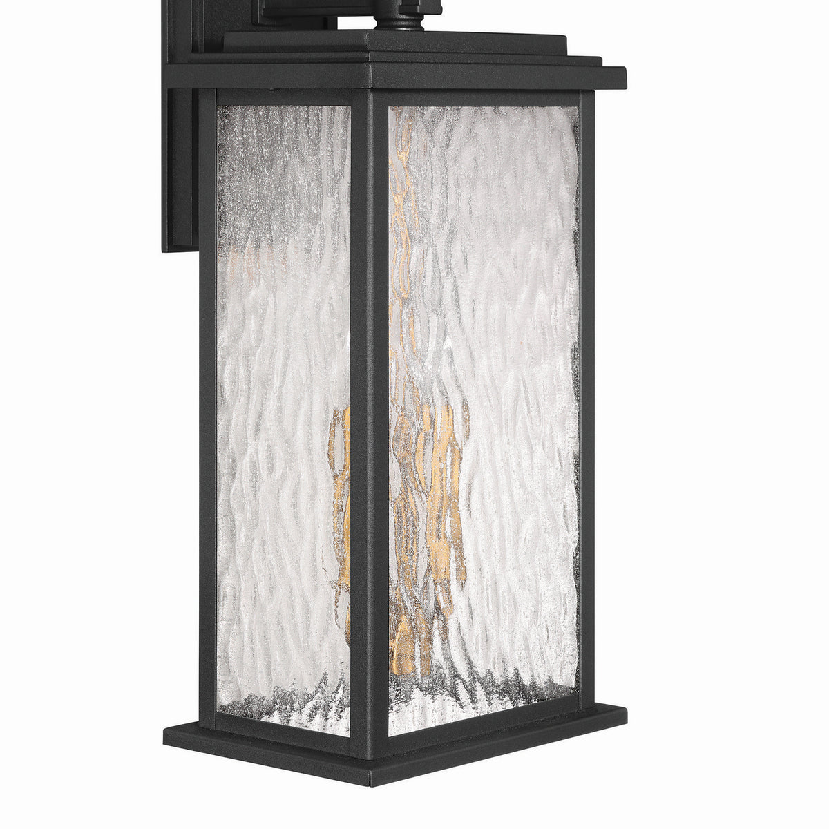 Artcraft - AC9272BK - Two Light Outdoor Wall Sconce - Estate - Black, Brass